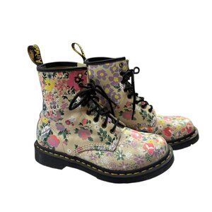 Dr. Marten Floral Boots, 8